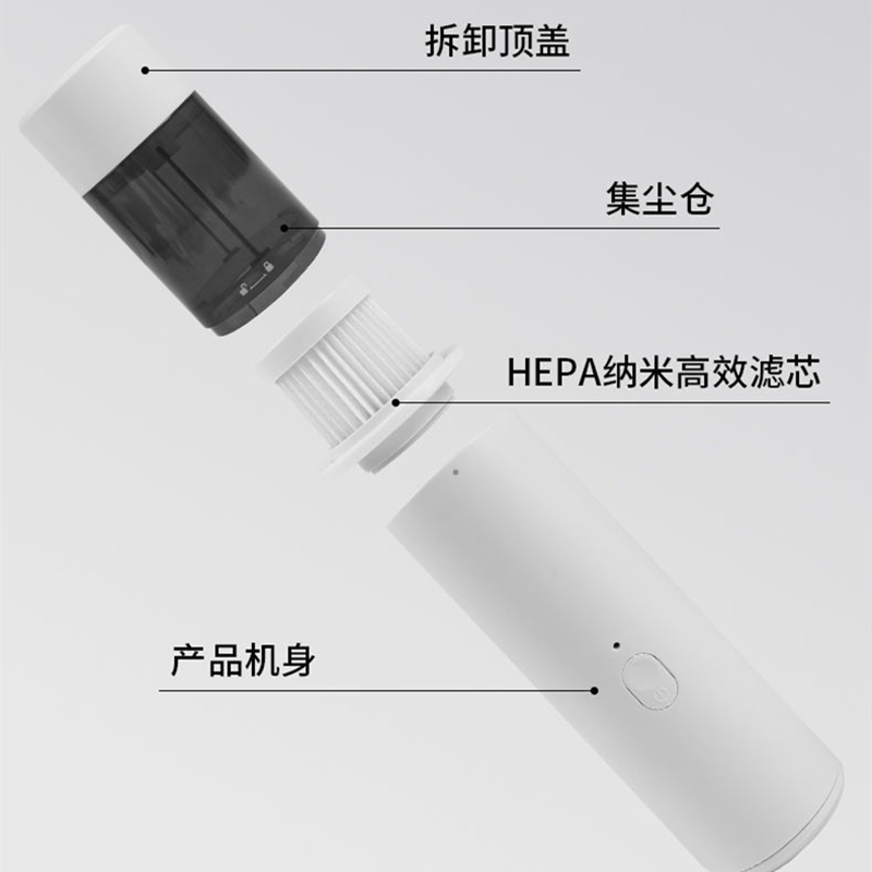 车载吸尘器汽车专用无线小型迷你便携式手持随手吸家用大吸力桌面