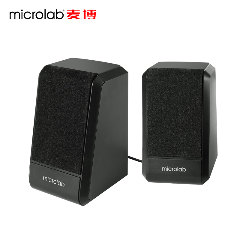 Microlab/麦博 M-200电脑音箱音响2.1低音炮M200台式小音箱 - 图3