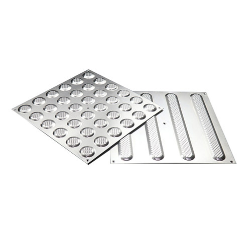 304不锈钢盲道板导盲板机场地铁大型盲道工程专用人行道盲道钉条 - 图3