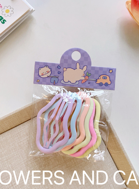 多巴胺韩版奶油少女心bb夹刘海夹