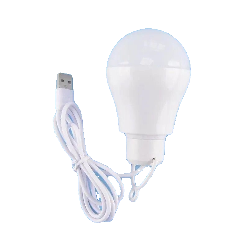 包邮 USB灯泡户外应急5vLED球泡灯5w地摊灯数据线led随身灯小夜灯,淘宝优惠券,粉丝福利购,淘宝优惠卷