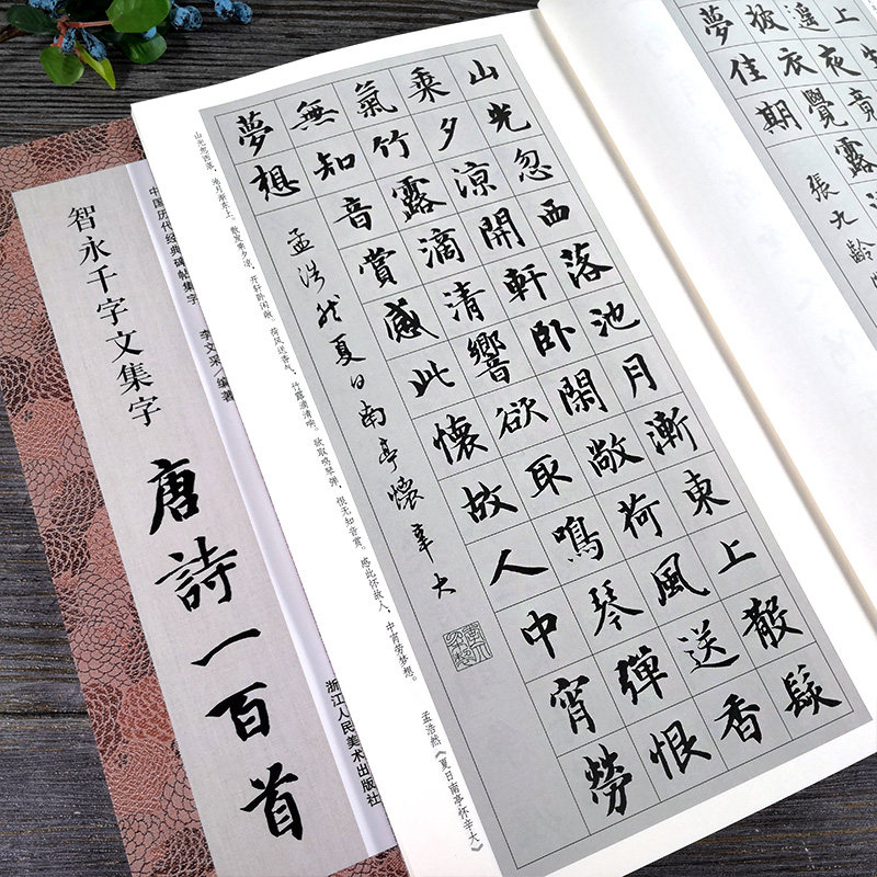 【旗舰正版】智永千字文集字合集 唐诗+宋词100首+春联对联120幅+古文名篇名言 毛笔书法临摹字帖 智永楷书千字文集字古诗词作品集,淘宝优惠券,粉丝福利购,淘宝优惠卷