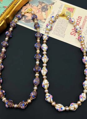 青岛vintage西洋琉璃印花热销复