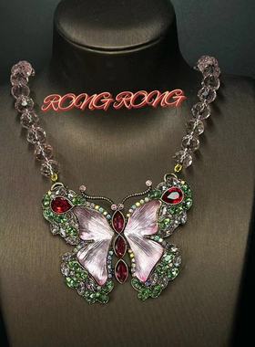 -合金圆珠链青岛中古vinta项链