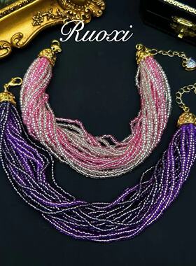 琉璃男女通用若曦vintage项链