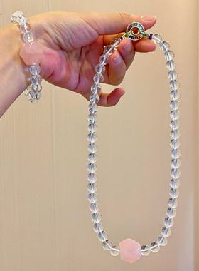 锁骨链8mm高品质近玻璃体项链