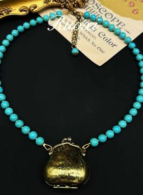 若曦饰品琉璃男女通用项链