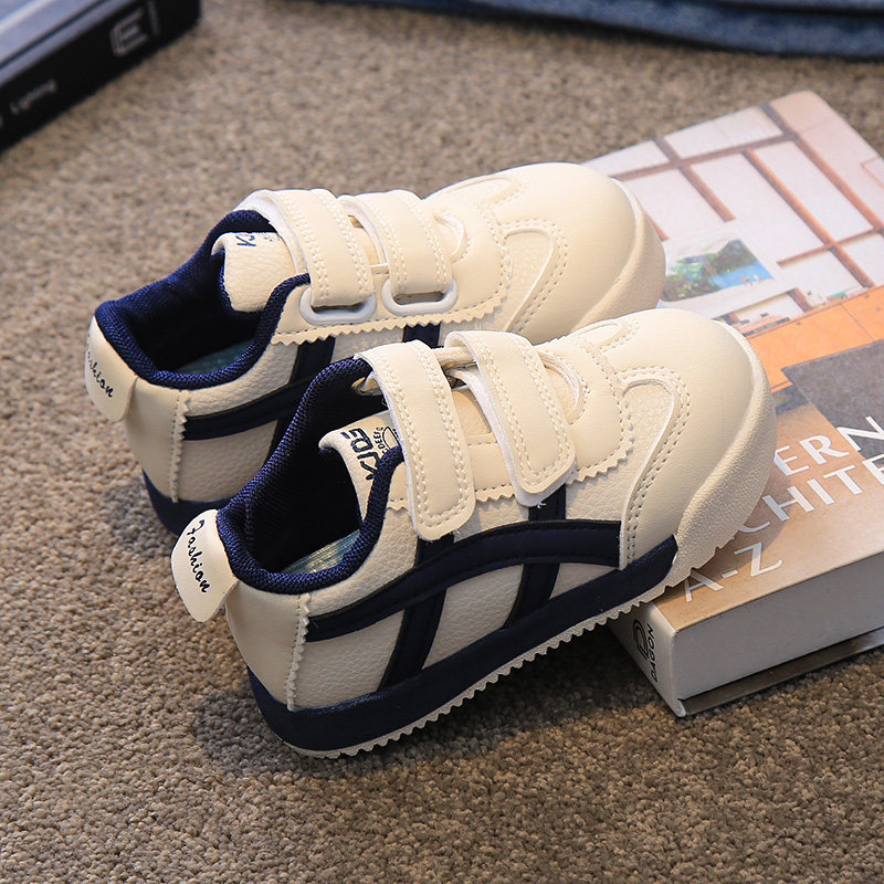 儿童板鞋低帮皮面防水2024春秋季新款宝宝鞋男女童鞋幼小童休闲鞋,淘宝优惠券,粉丝福利购,淘宝优惠卷