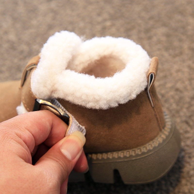 儿童棉靴大棉鞋子加厚保暖雪地棉2025冬季新款女童男童鞋加绒短靴,淘宝优惠券,粉丝福利购,淘宝优惠卷