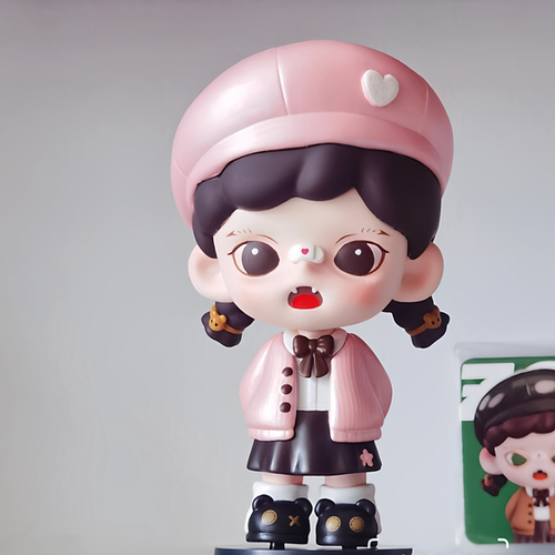 TNT樱花限定吊卡SPACE系列zoraa盲盒可爱手办潮玩摆件蛋糕装饰 - 图2