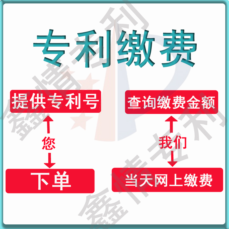 代缴专利年费 交专利官费 滞纳金 申请实审办登印花费 请求恢复费 - 图0