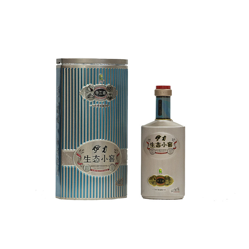 伊力生态小窖纯金版46度250ml10瓶整箱伊利犁老窖特香型新疆白酒