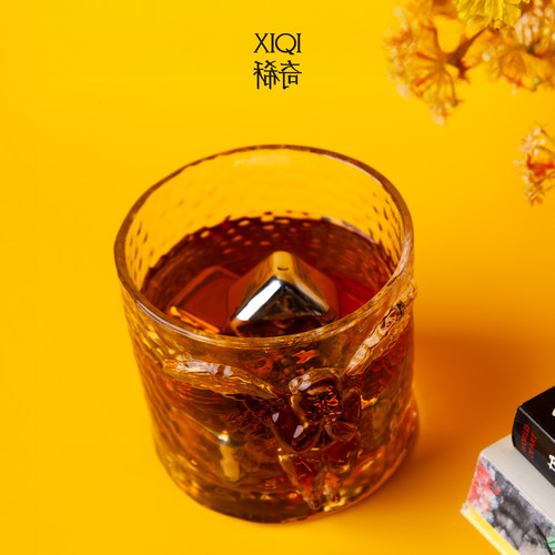 稀奇艺术男士威士忌天使浮雕冷水洋酒水玻璃杯子生日艺术礼品盒装 - 图3