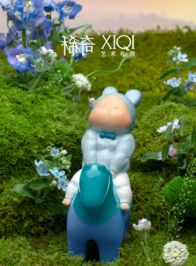 稀奇艺术小小艺术家雕塑