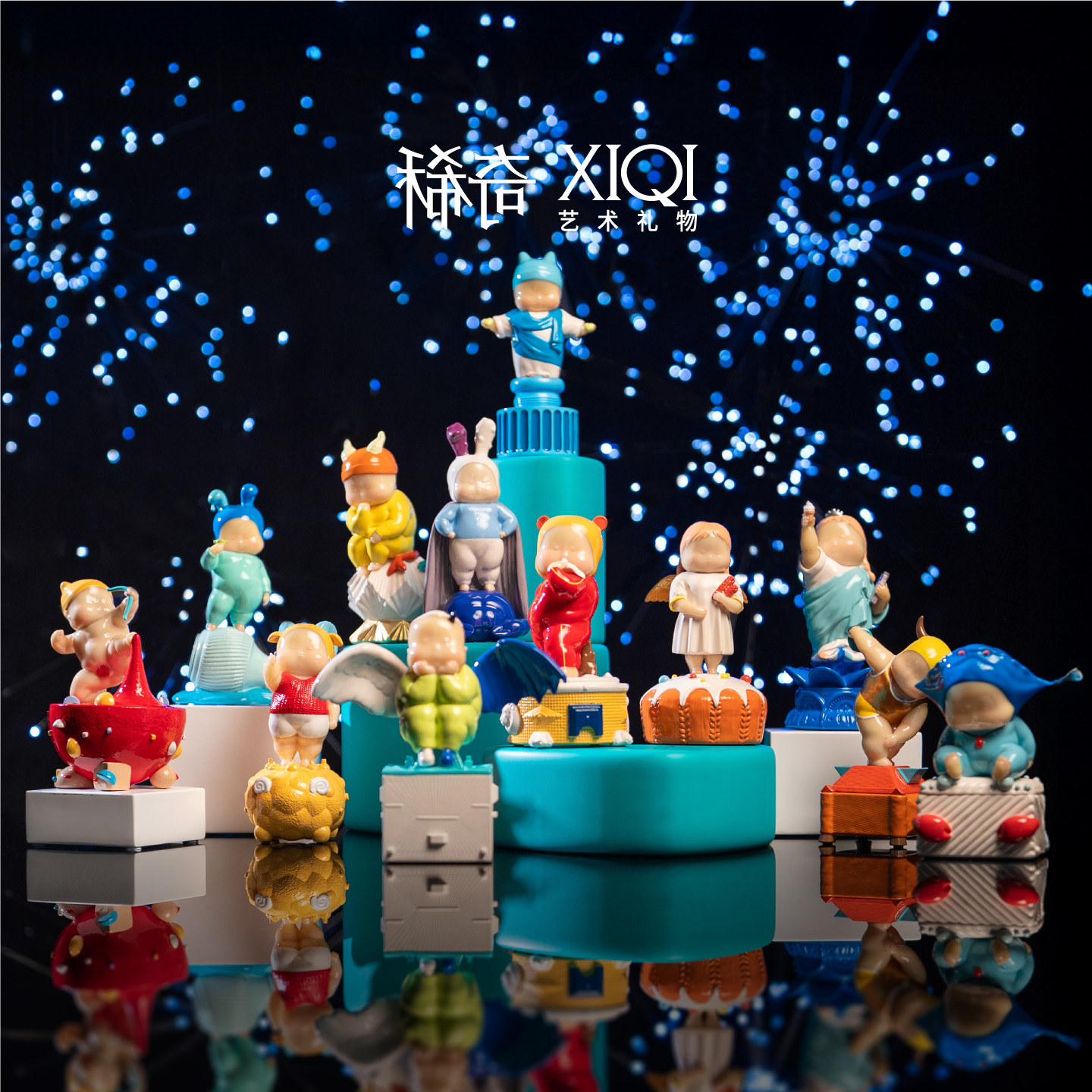 稀奇艺术《十二星座》家居创意摆件生日乔迁礼物艺术雕塑高端摆件