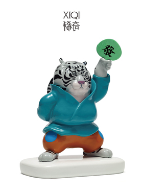 稀奇艺术玻璃钢寓意卡通桌面摆件