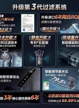 美的星河净水器1200GPro+陶氏RO