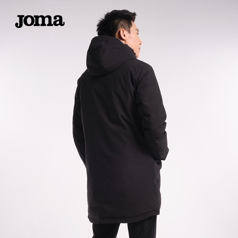 Joma冬季新款男子加厚运动羽绒服85绒子白鸭绒中长款保暖外套上衣,淘宝优惠券,粉丝福利购,淘宝优惠卷