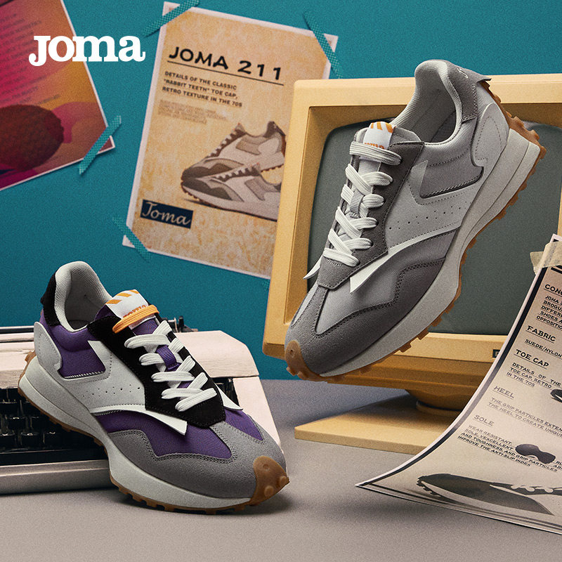 joma荷马211系列情侣款2022休闲鞋 joma运动板鞋/休闲鞋
