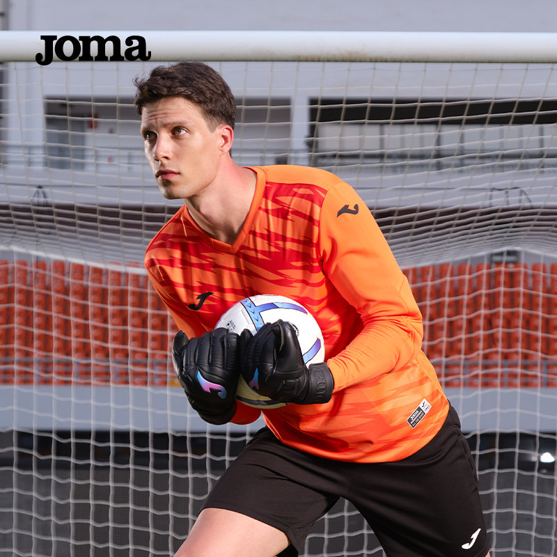 Joma新款男子长袖守门员服护肘设计足球运动长袖T恤成人儿童上衣,淘宝优惠券,粉丝福利购,淘宝优惠卷