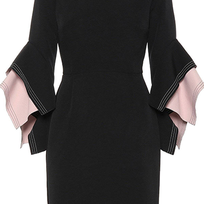 欧洲站女2020年春装新款欧美连衣裙 aui连衣裙