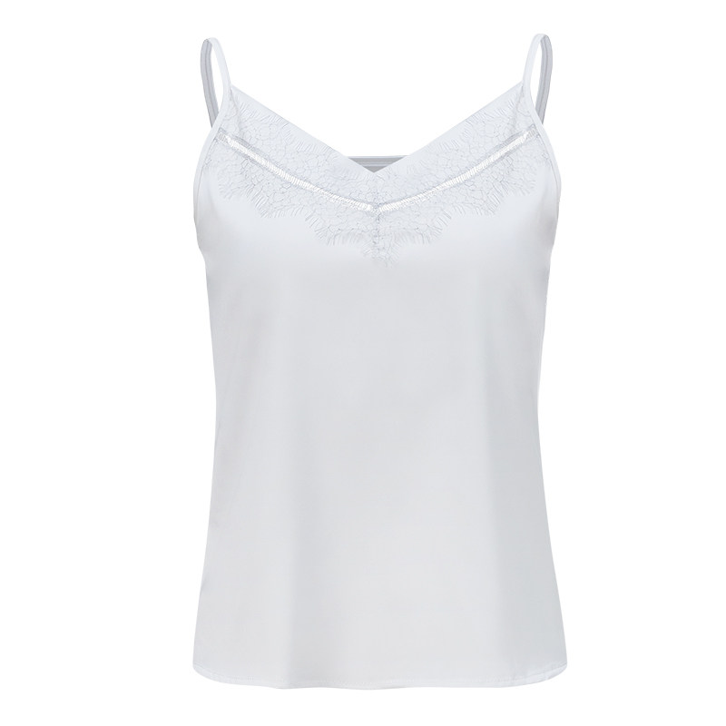 白色搭西服的小女夏2020新款吊带 aui背心吊带