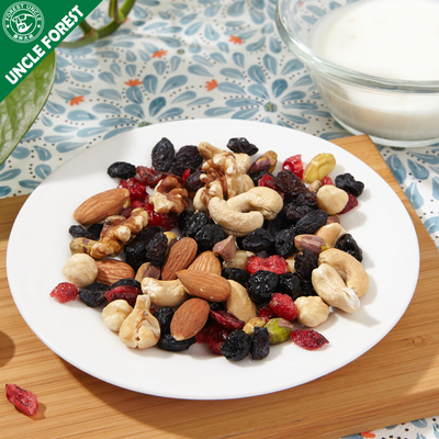 森林大叔8种每日坚果30袋装混合果仁780g礼盒装休闲健康孕妇零食