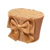 Large-capacity storage basket for electric vehicle rear basket