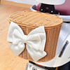 Large-capacity storage basket for electric vehicle rear basket