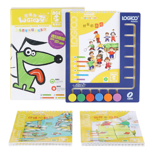 【正品】逻辑狗家庭网络版教材逻辑思维训练玩具益智早教3-11岁 - 图0