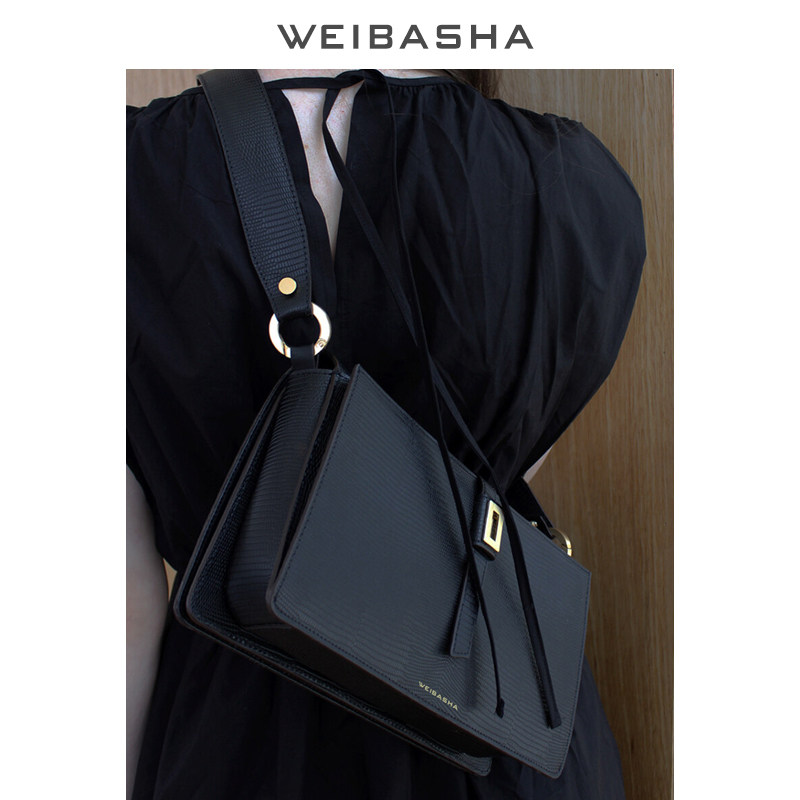 微芭莎小众2020新款潮网红真皮包包 微芭莎女士包袋