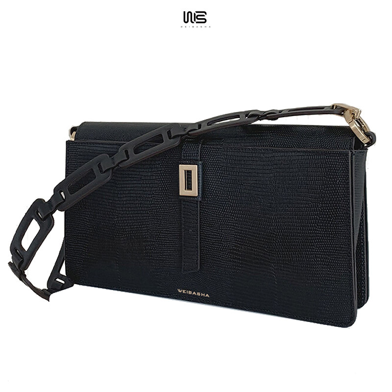 微芭莎真皮小腋下2022新款潮单肩包 微芭莎女士包袋