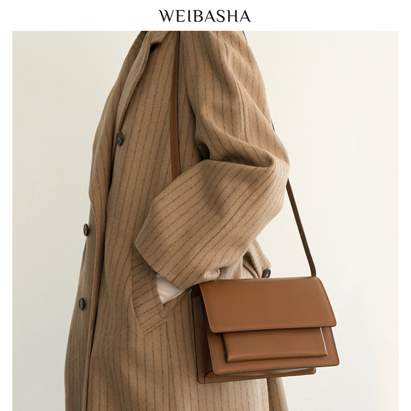 2020新款潮小方包百搭夏季真皮包包 微芭莎女士包袋