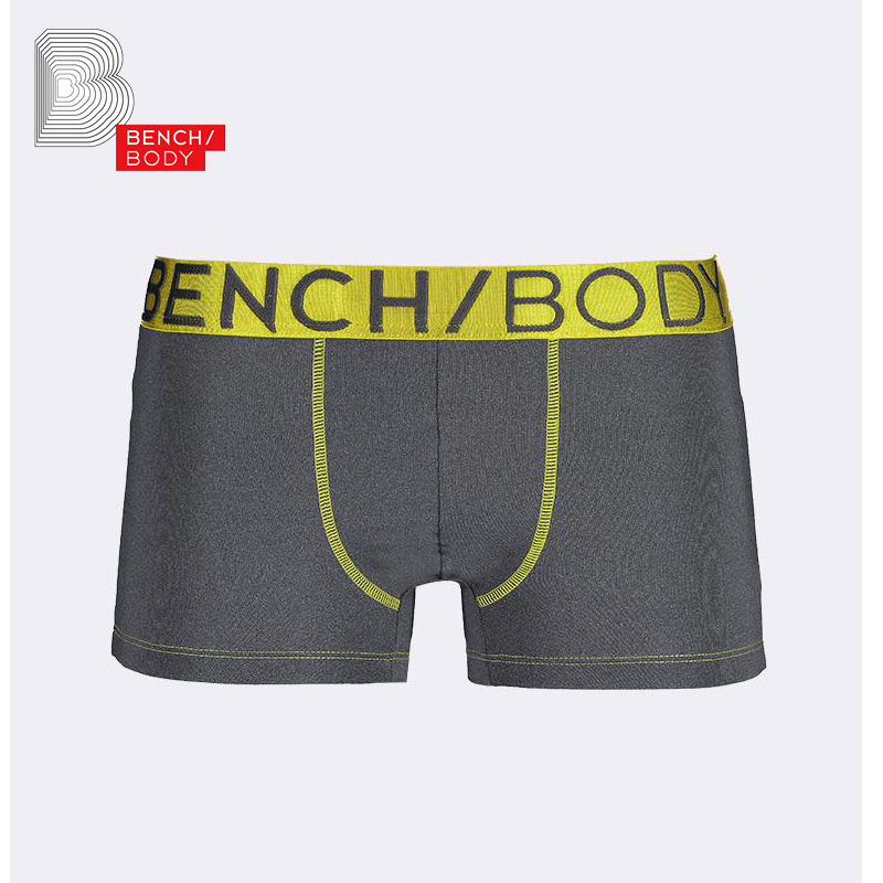 BENCH/BODY奔趣2023春新款内裤男士涤纶中腰平角内裤潮男BXM0298-图3