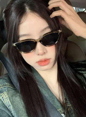 蝶形太阳眼镜开车护眼护眼墨镜女