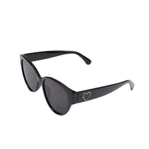 馨帮帮 可爱蝶形太阳眼镜韩版高级感百搭防紫外线开车护眼墨镜女 - 图3