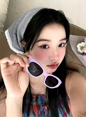 护眼太阳眼镜高级感海边防晒墨镜