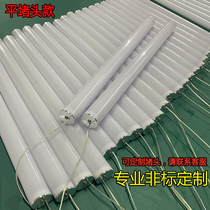 LED360 degrees full luminous round decorative circular tube acrylic decorative lamp strip lamp hanging line custom large round lamp tube