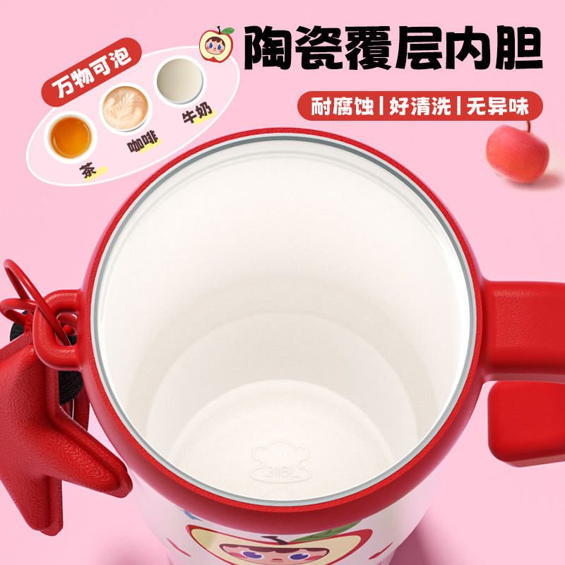 宝选冰霸杯大容量水杯女生高颜值2025新款吸管杯子保冷保温杯 - 图2