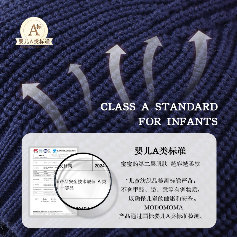modomoma婴儿帽子秋冬款护耳帽小宝宝毛线帽男女宝宝新生儿针织帽,淘宝优惠券,粉丝福利购,淘宝优惠卷