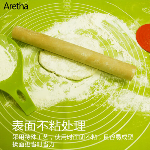 阿石超大号硅胶揉面垫擀面板烘焙铂金硅胶垫子和面垫加厚不沾案板 - 图2