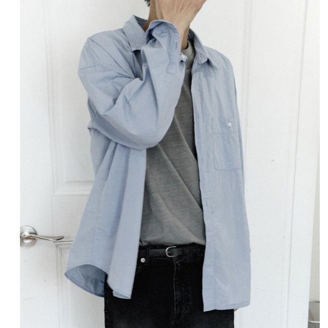 ເສື້ອຢືດ denim ຜູ້ຊາຍຊັກ