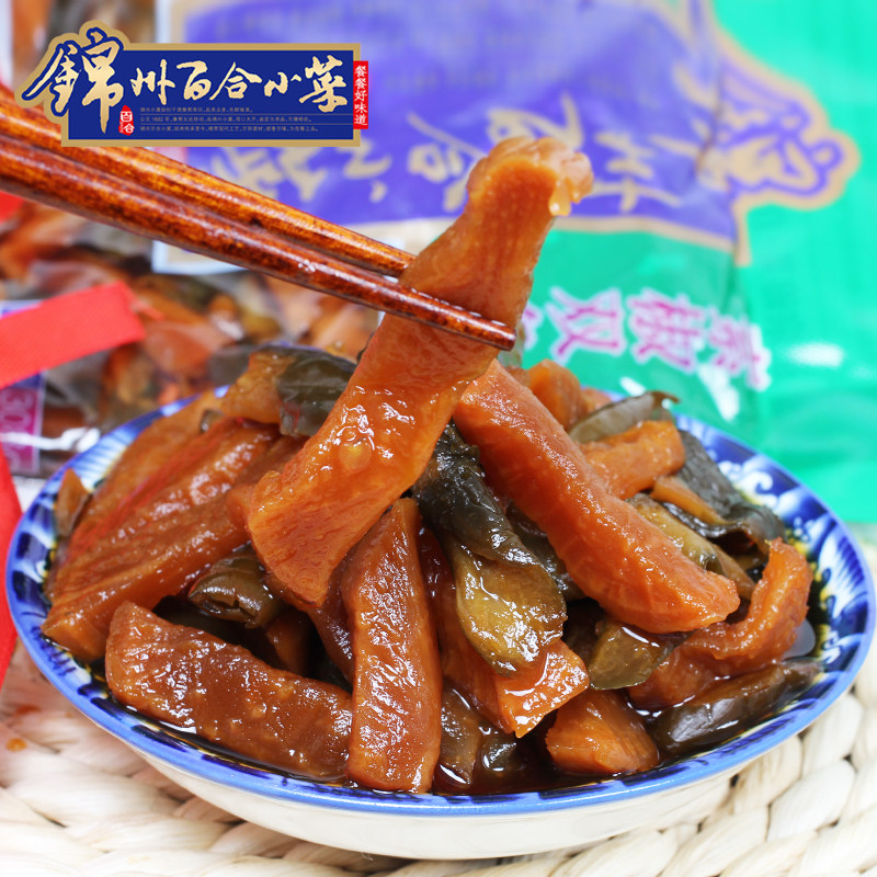 锦州百合小菜素椒双条咸菜锦州小菜萝卜黄瓜咸菜下饭菜酸甜酱菜,淘宝优惠券,粉丝福利购,淘宝优惠卷