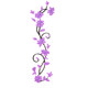 Acrylic 3D wall stickers for living room and bedroom