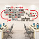 Hospital cultural wall nurse station foreground wall decoration
