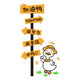 Corporate culture wall inspirational text slogan wall stickers