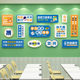 School class atmosphere cultural wall classroom layout decoration inspiring primary and secondary school students inspirational slogan wall stickers 3D three-dimensional