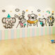 Children's room kindergarten wall decoration 3d stereoscopic 3d