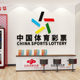 China Sports Welfare Lottery Internet celebrity poster sticker drawing