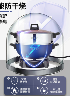 【官方正品】惠当家蜂窝不粘电锅